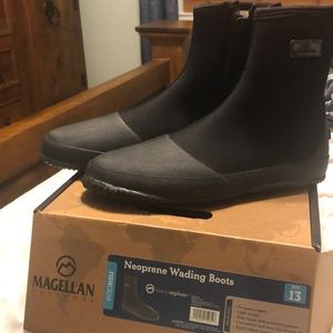 Neoprene wading boots